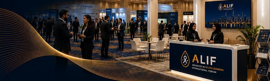 ALIF exhibition floor with delegates meeting industry partners